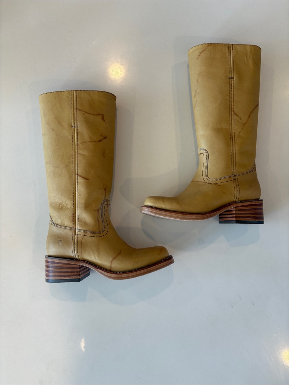 Frye Campus Boots Banana 14l